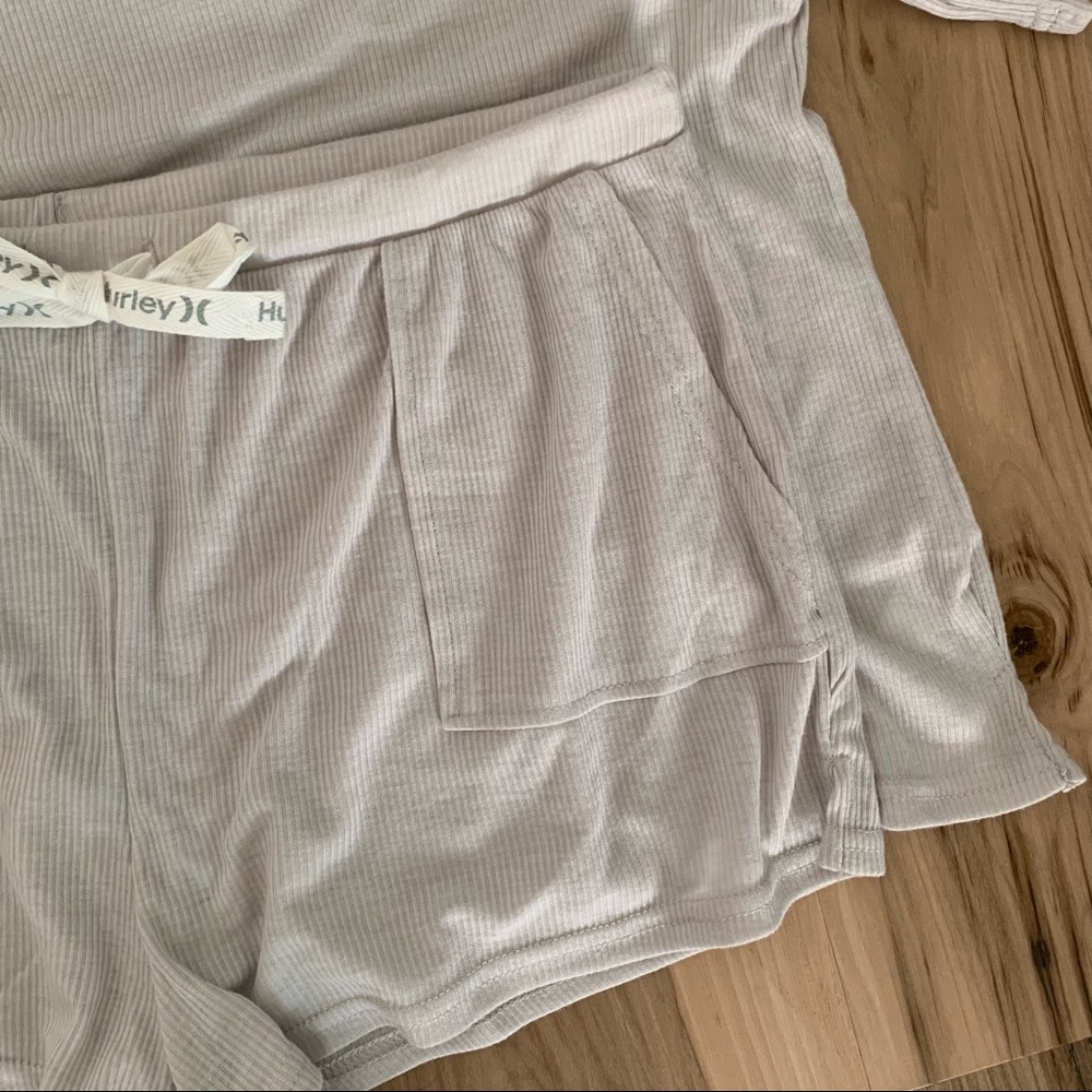 Hurley Ribbed Pajama Set - Picture 3 of 6